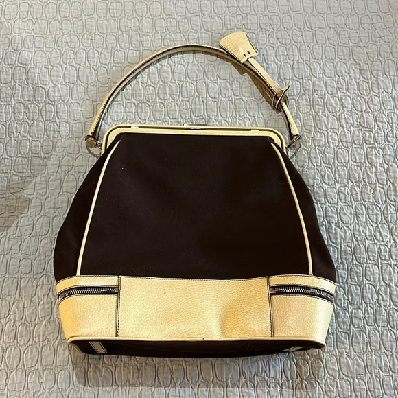 Vintage Prada Purse with Slipper/Shoe compartment - Picture 8 of 10